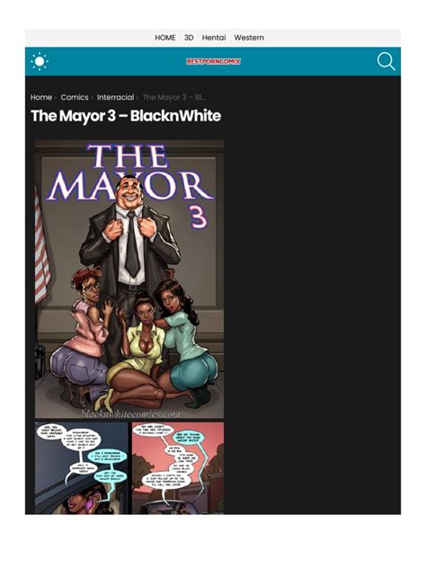 black n white comics free|The Mayor 3 .